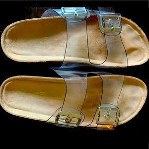 Boutique sandals wore twice. Too big. Size 7.5